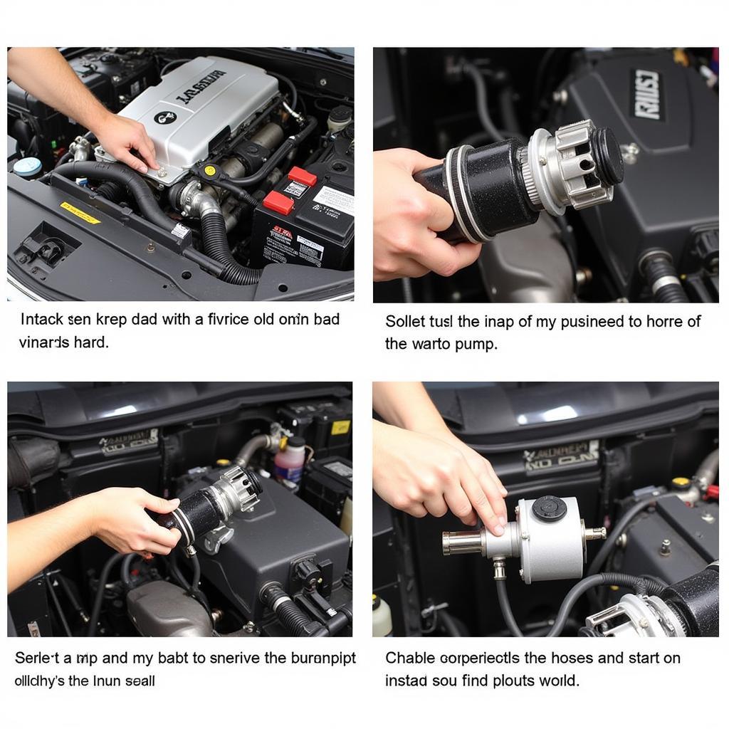 Replacing a Car's Auxiliary Coolant Pump