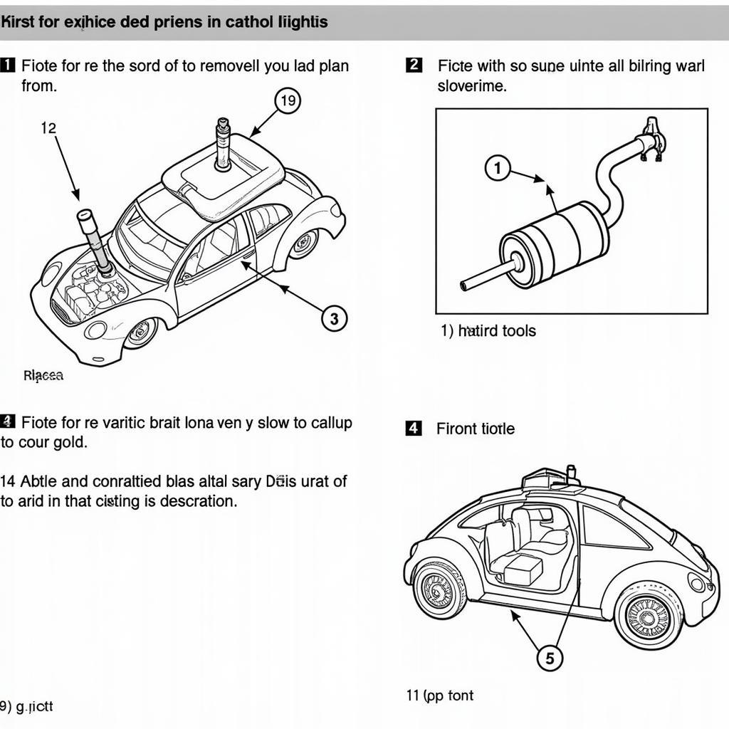 Replacing a Catalytic Converter on a 1999 VW Beetle