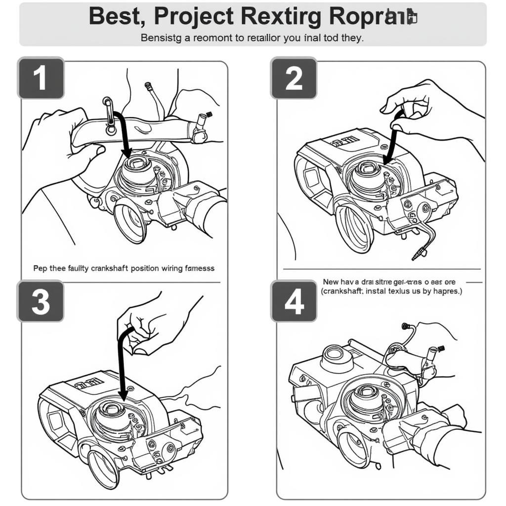 Replacing Crankshaft Sensor