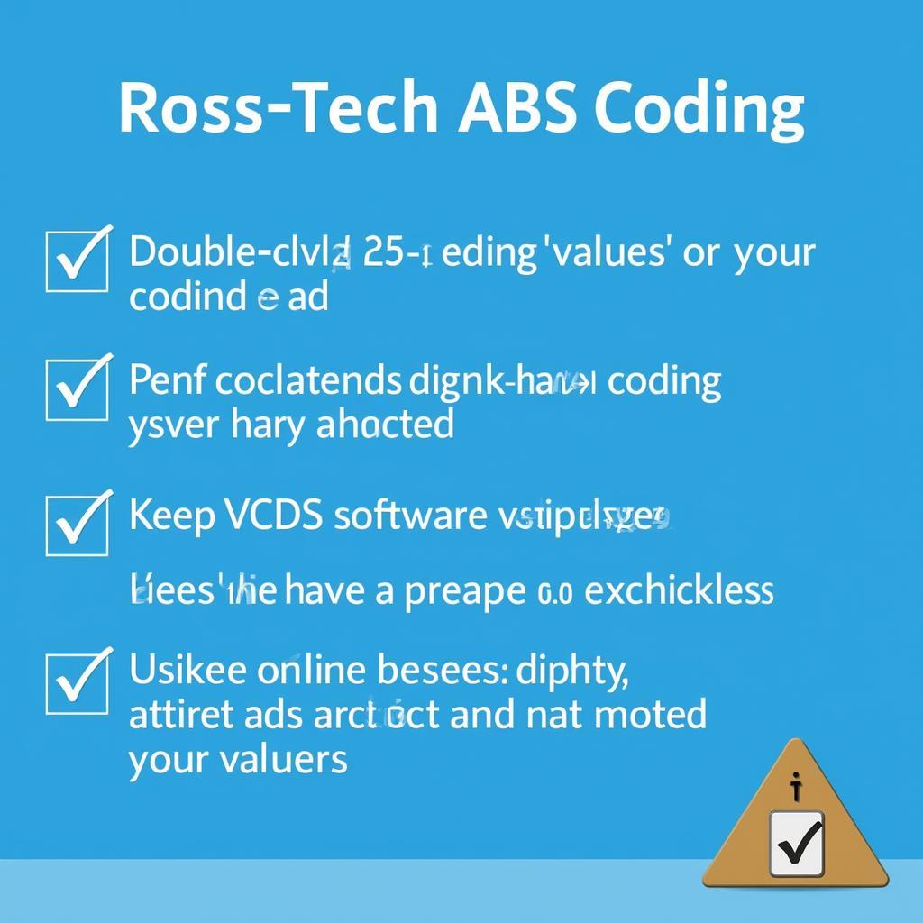 Ross-Tech ABS Coding Tips