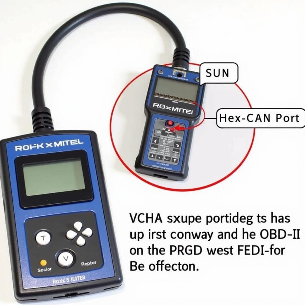 Connecting Ross Tech HEX-CAN rev B to a Vehicle's OBD-II Port