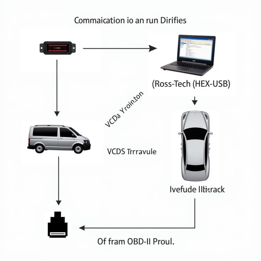 Ross-Tech HEX-USB CAN Firmware Connection Diagram