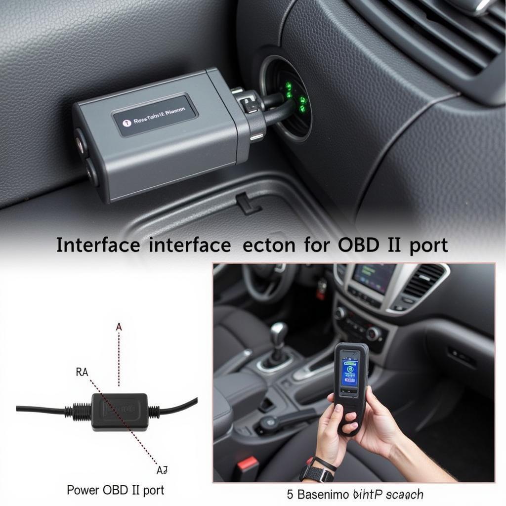 Ross-Tech Interface Successfully Connected to a Car's OBD-II Port