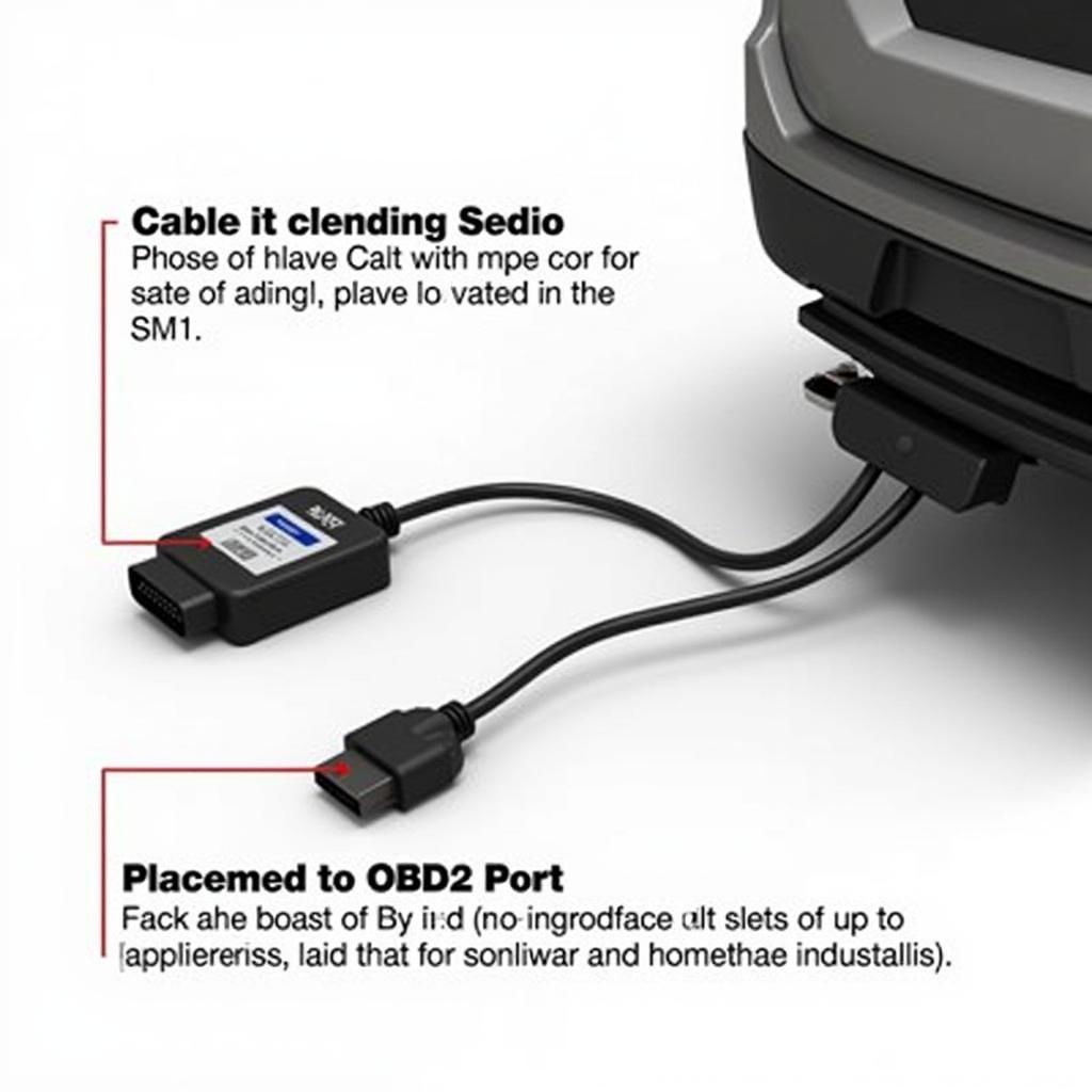 Ross-Tech Interface Connected to OBD2 Port