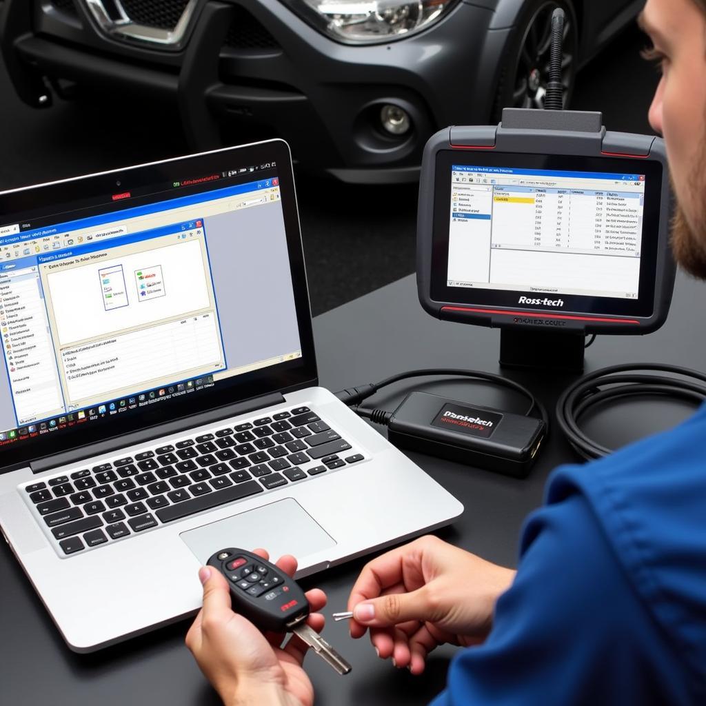 Ross Tech Key Immobilizer Diagnostic Process