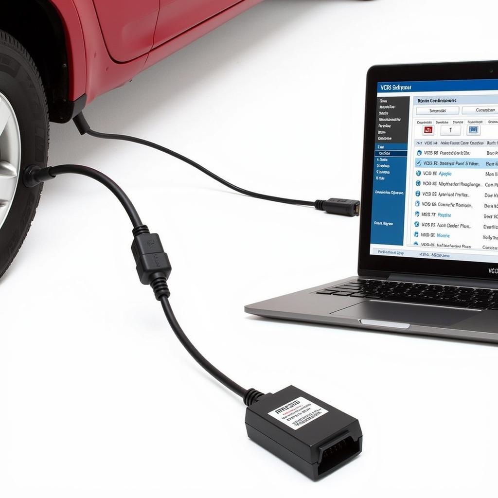 Ross-Tech KII-USB Connection to OBD-II Port