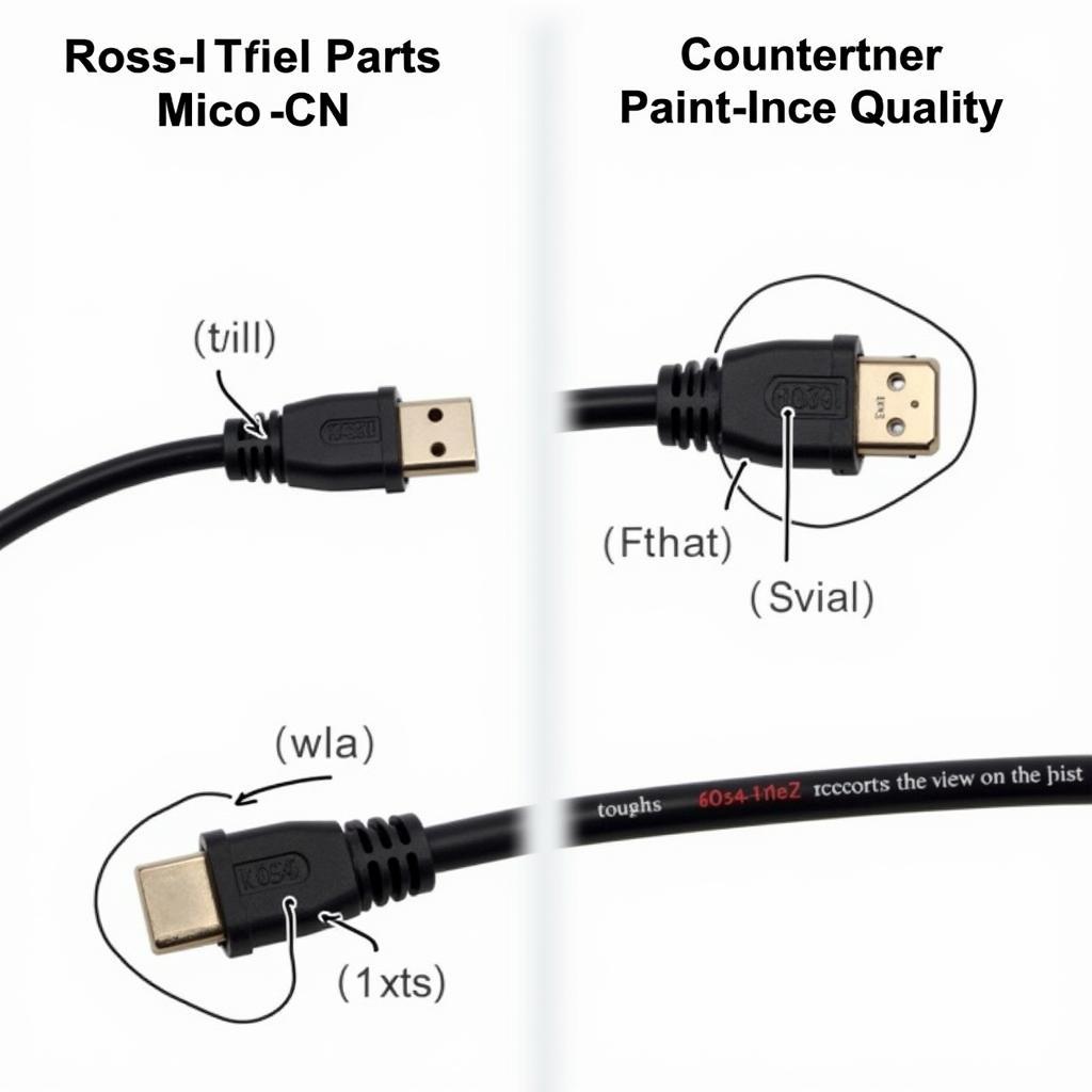 Genuine vs. Counterfeit Ross-Tech Micro-CAN Cable