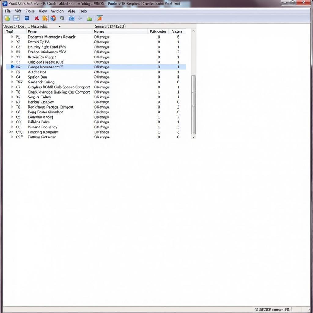 Ross-Tech R8 Software Screenshot Showing Fault Codes