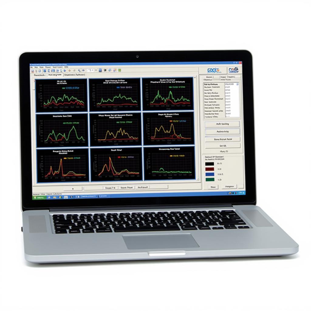 Ross-Tech VCDS software interface displayed on a laptop screen