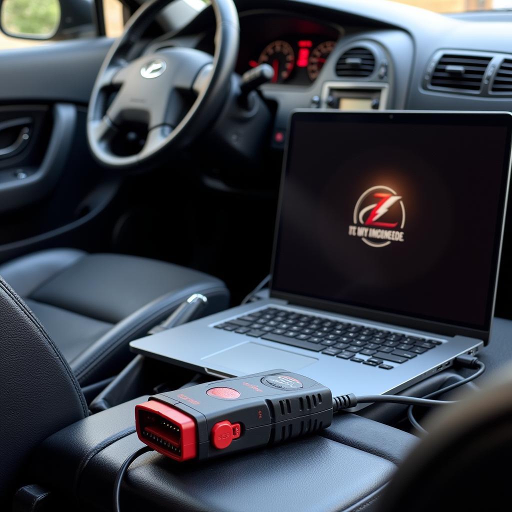 Ross Tech VCDS Cable and Laptop Setup for Car Diagnostics