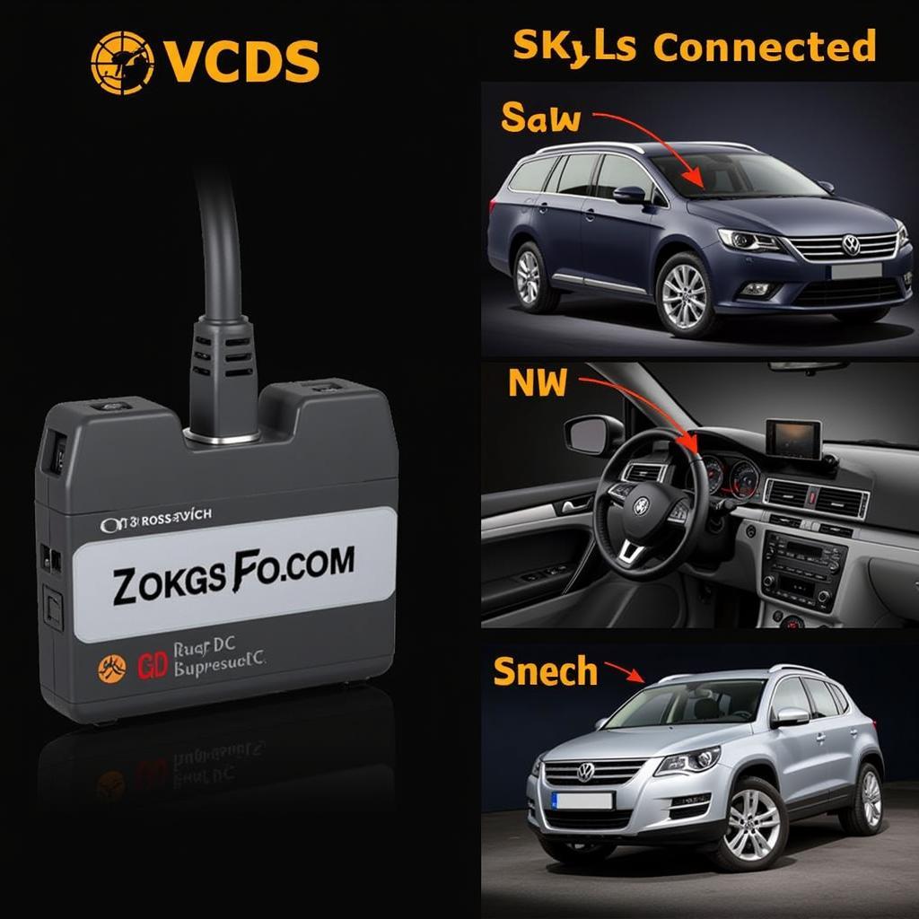 Ross-Tech VCDS Connected to a Car