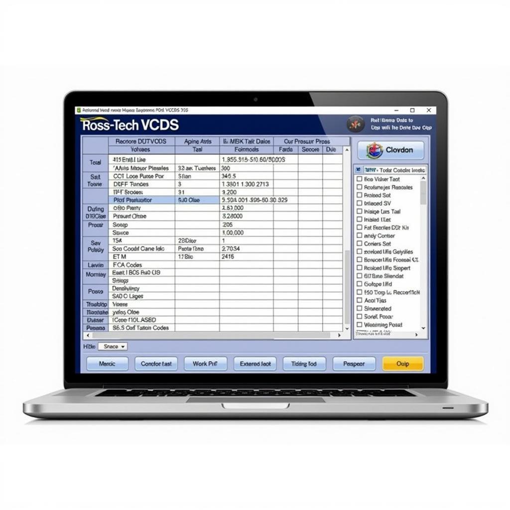 Ross-Tech VCDS DPF Diagnostics Screen Showing Soot Load and Fault Codes