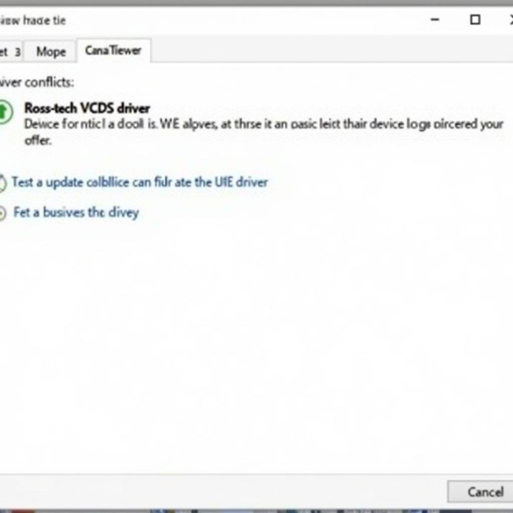Resolving Ross-Tech VCDS Driver Conflicts on Windows 10