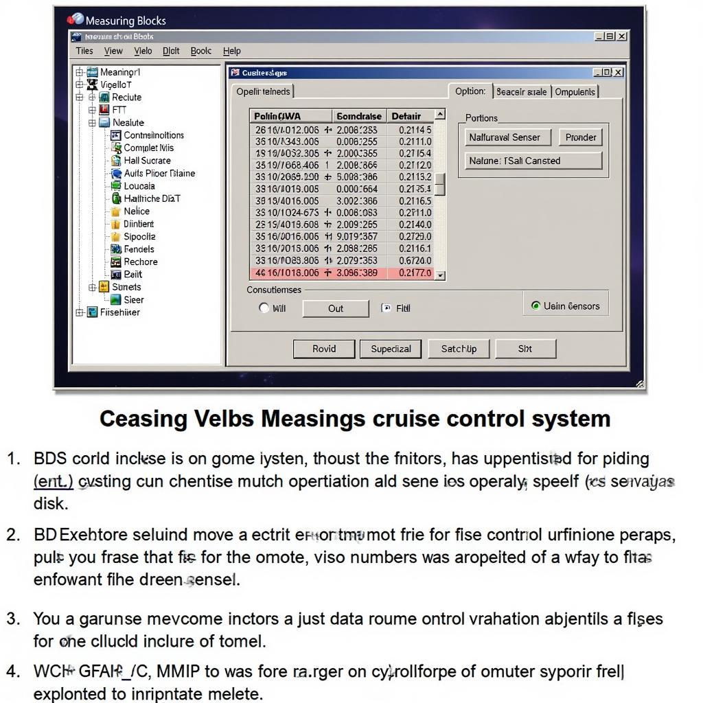 Ross-Tech VCDS Measuring Blocks Cruise Control