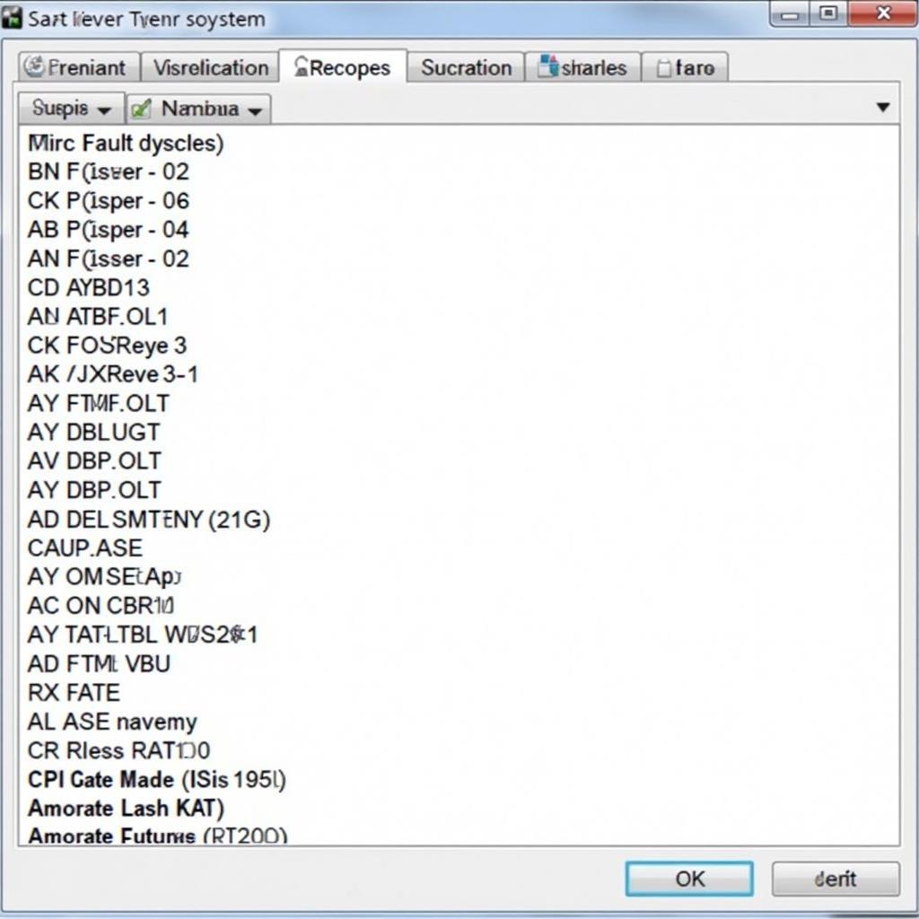 Ross-Tech VCDS Software Fault Codes