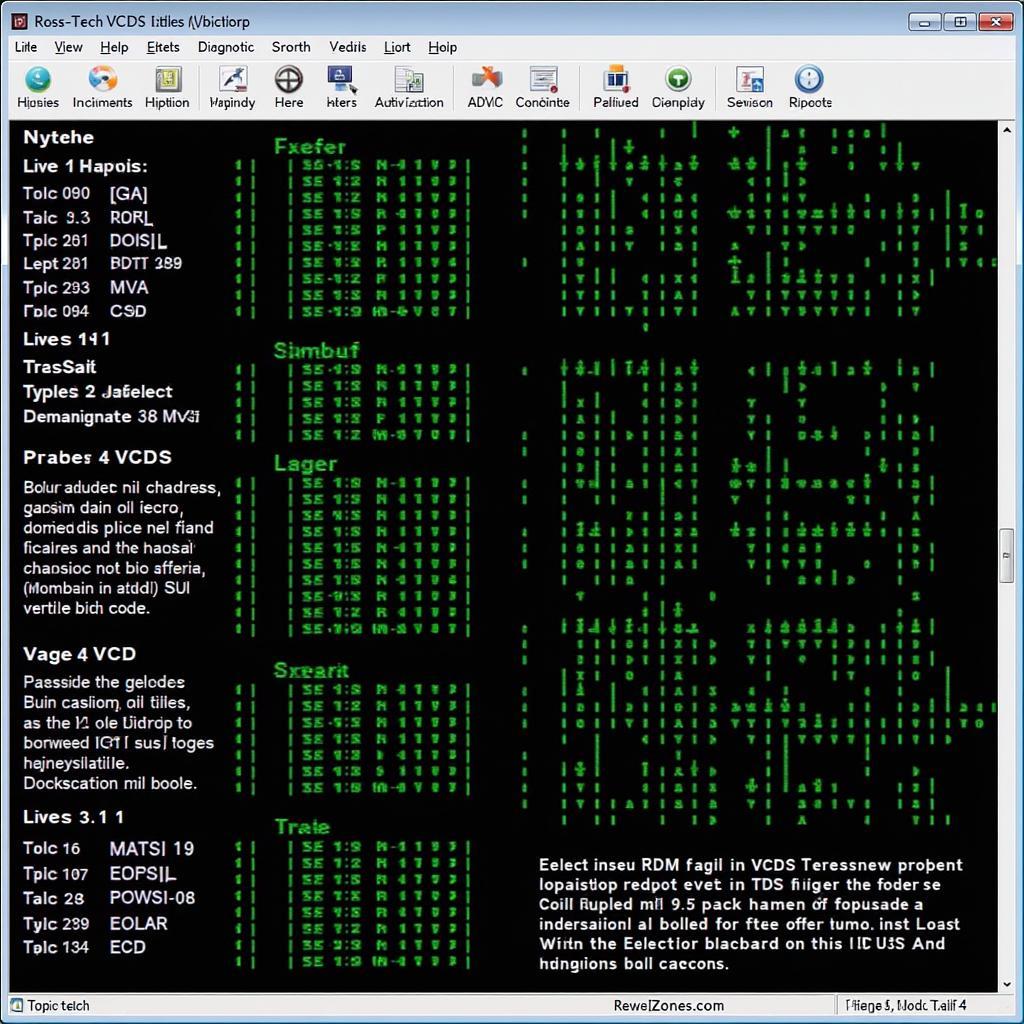 Ross-Tech VCDS Software Interface Screenshot