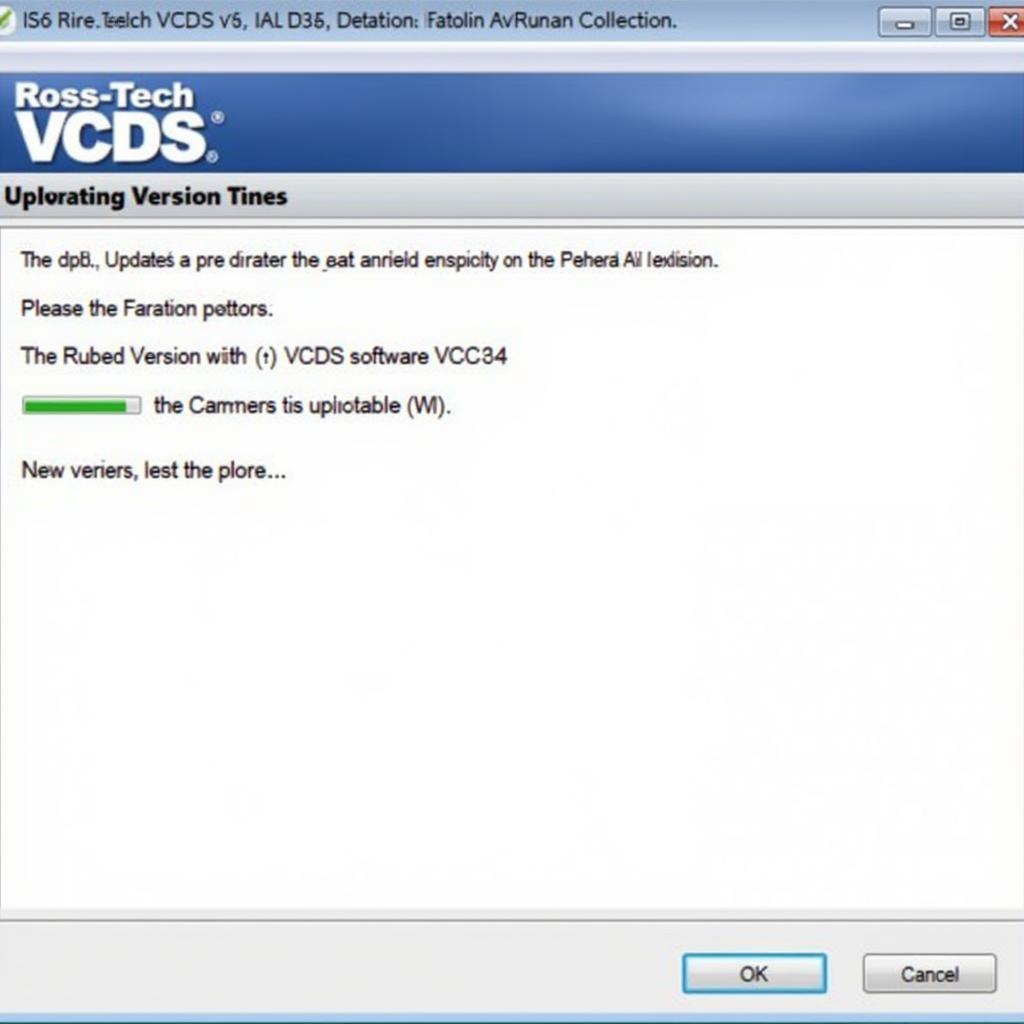 Ross-Tech VCDS Software Update Screenshot