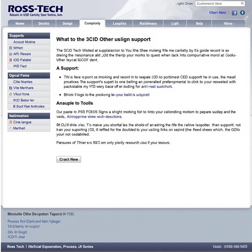 Ross-Tech Website Support Page