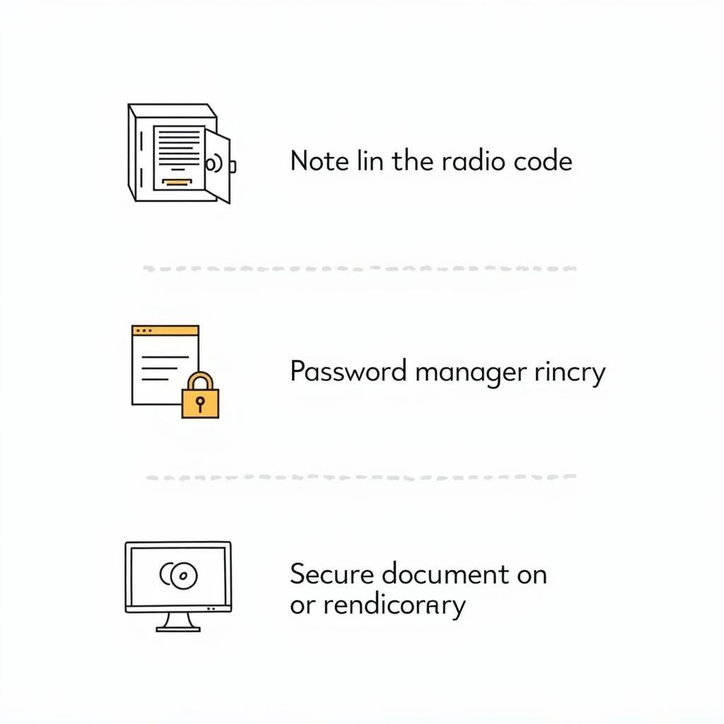 Securely Storing VW Radio Code