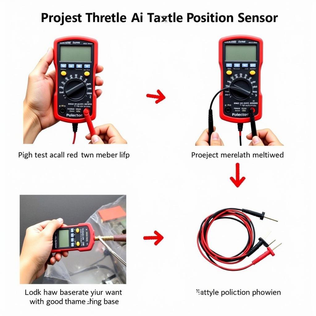 Testing the Throttle Position Sensor on a 2000 VW Beetle