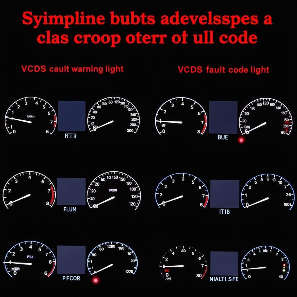 Dashboard Warning Lights and VCDS Fault Codes