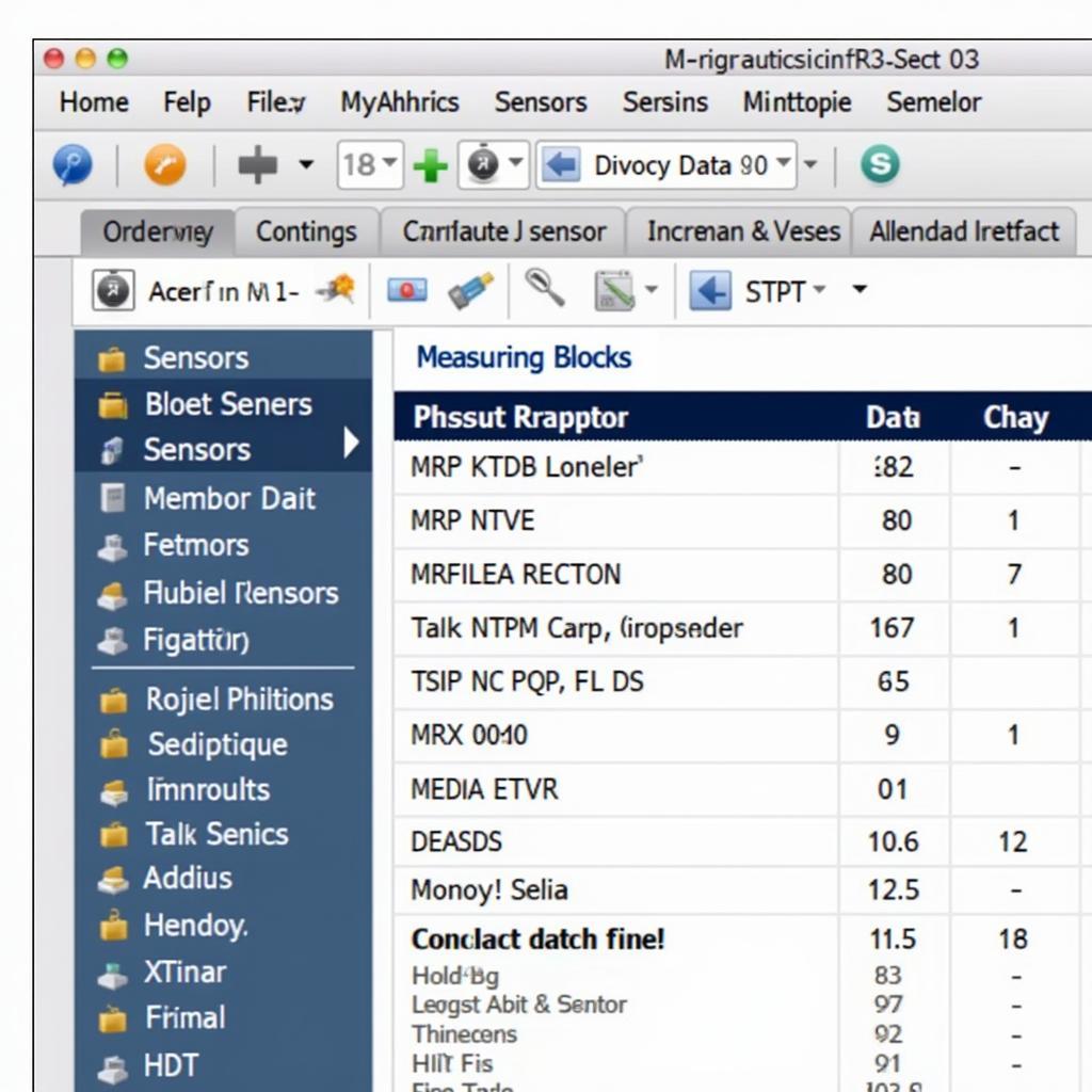 Using Measuring Blocks in VCDS