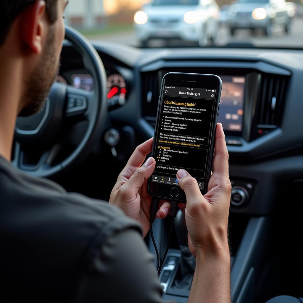 Using Ross Tech Mobile to Diagnose a Check Engine Light