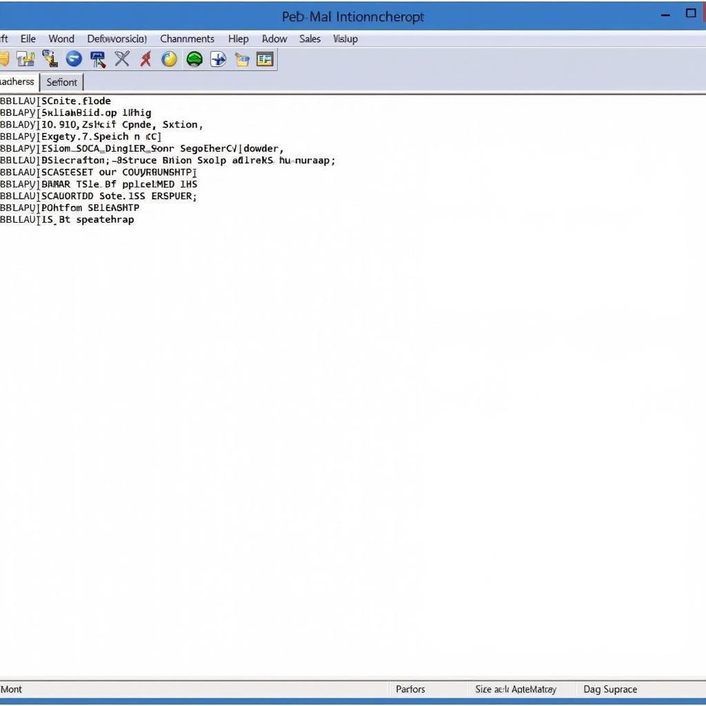 VAG-COM 311.2 Software Interface Displaying Diagnostic Data