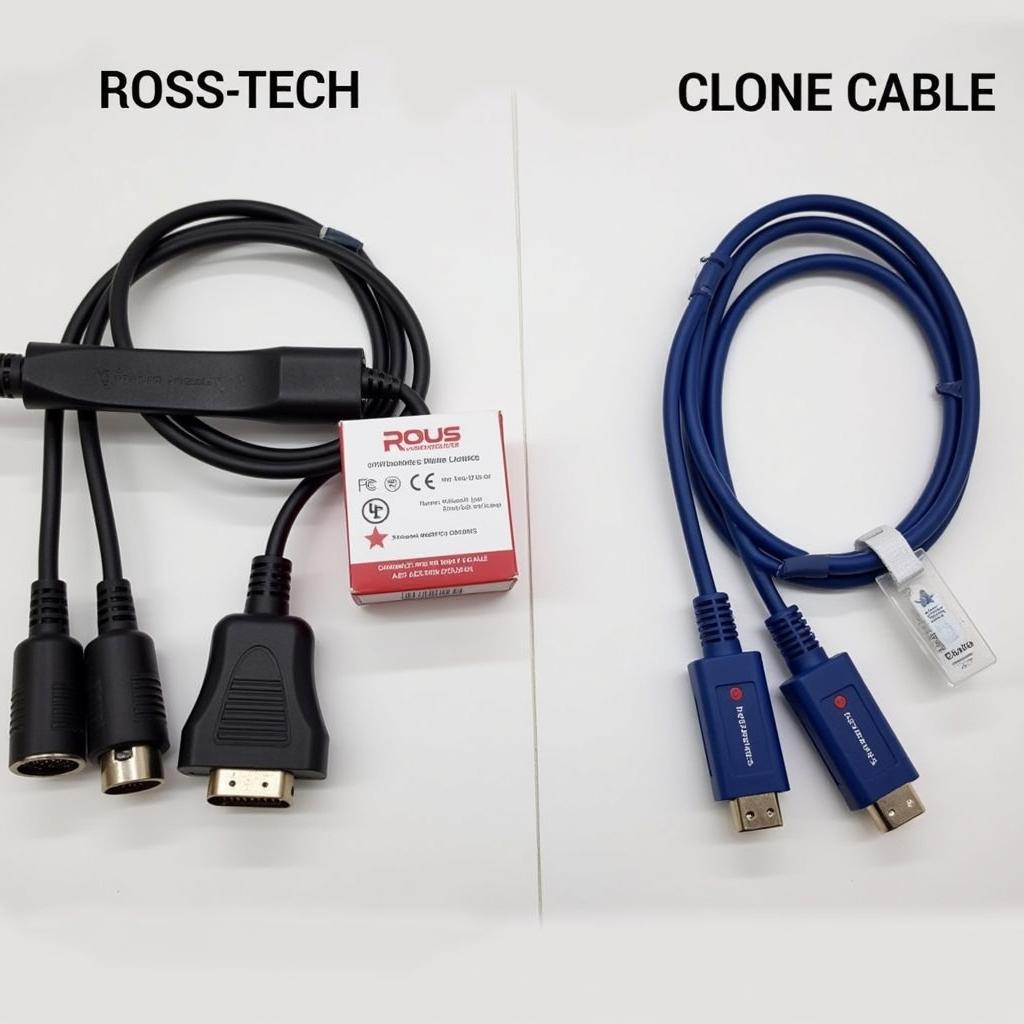 Genuine vs. Clone VAG COM Cable Comparison