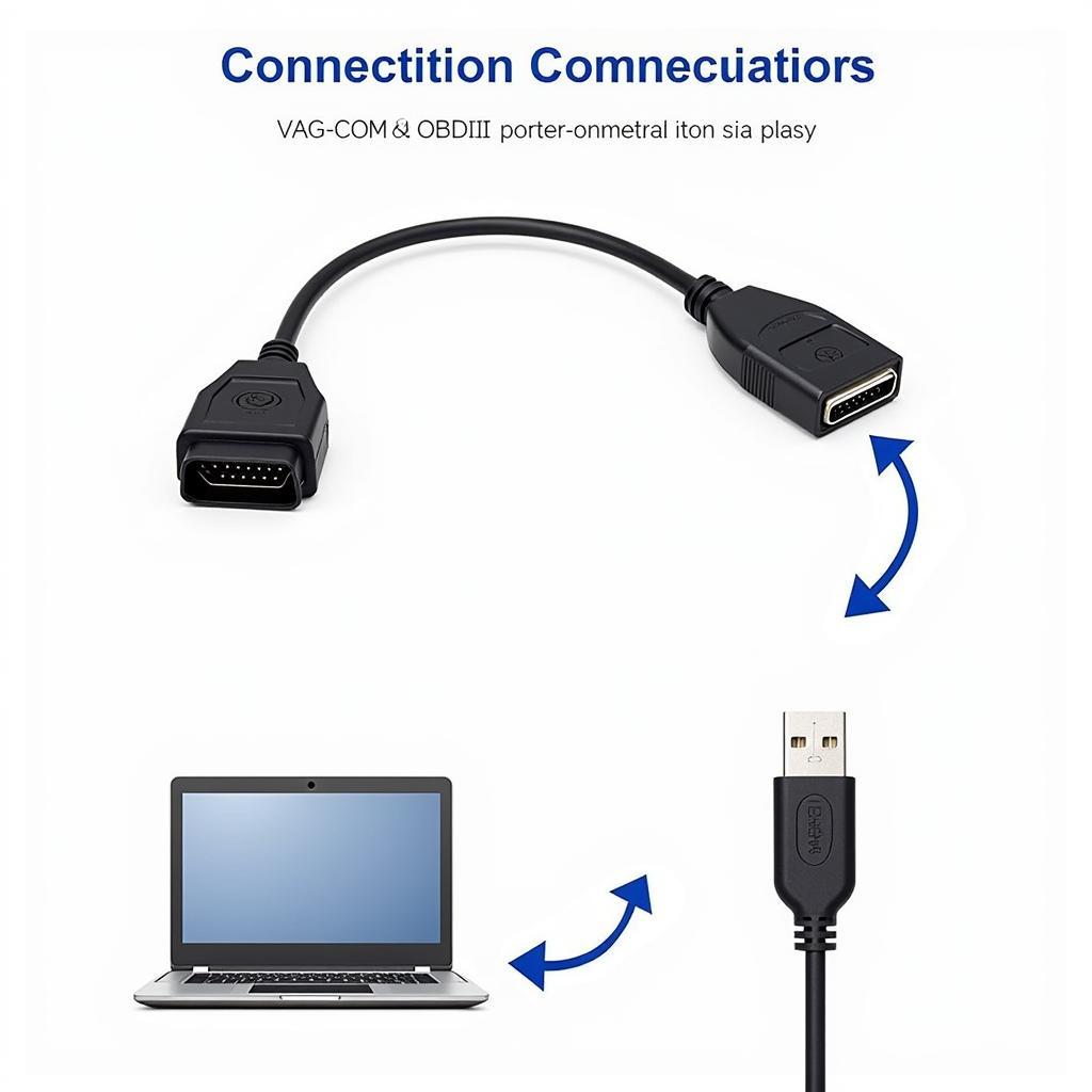 Connecting VAG-COM Cable to Car and Laptop