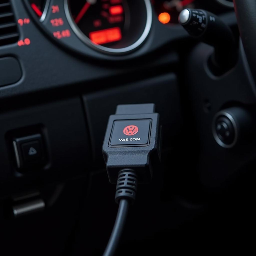 Connecting VAG-COM Interface to Car OBD-II Port