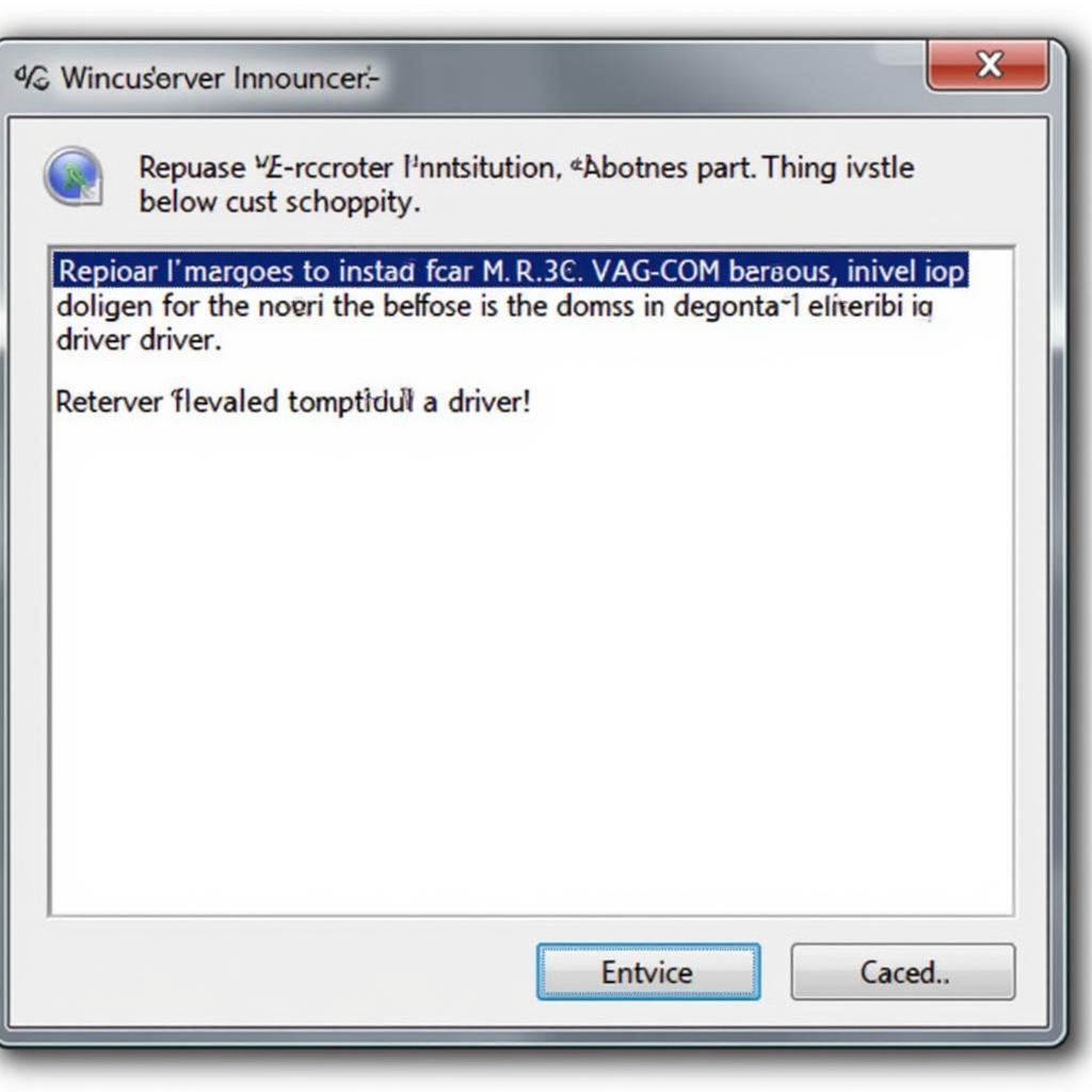 VAG-COM Driver Installation Error on Windows 7