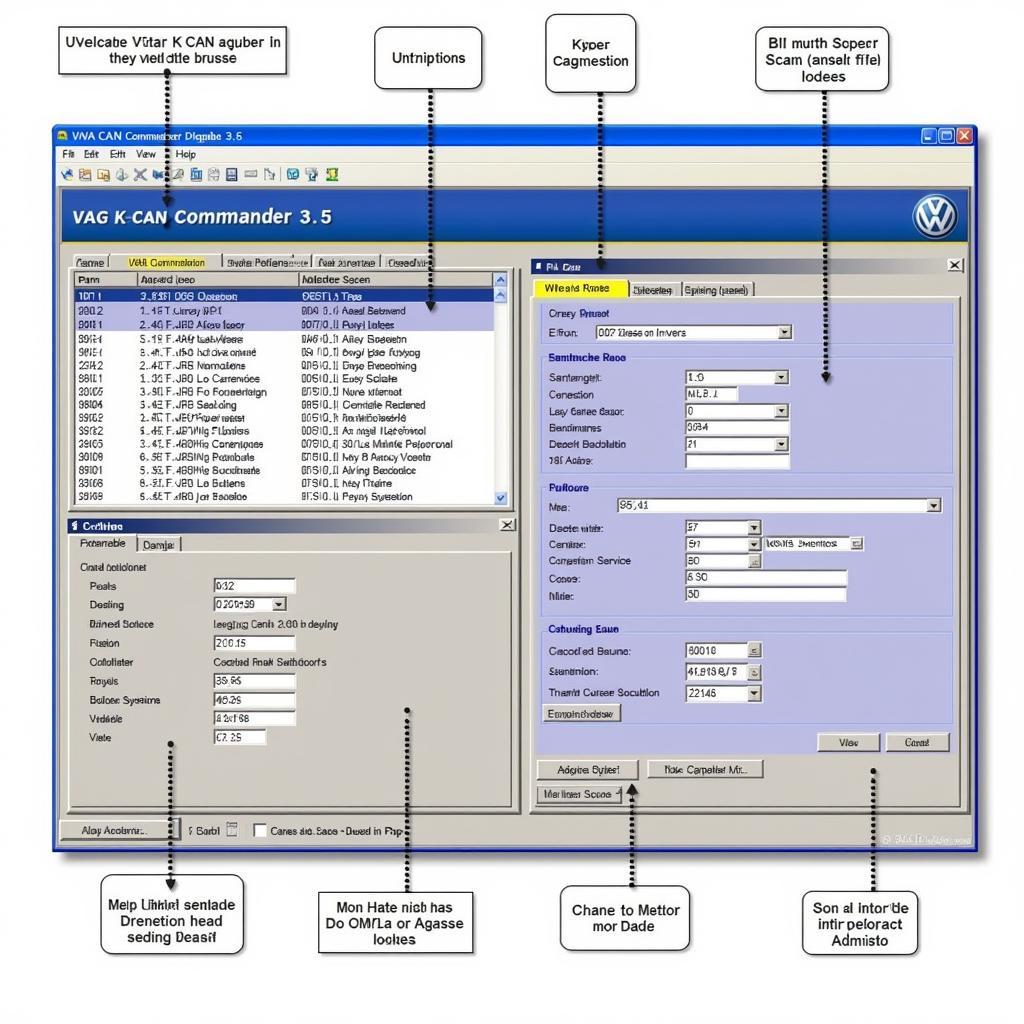 VAG K CAN Commander 3.6 Software Screenshot