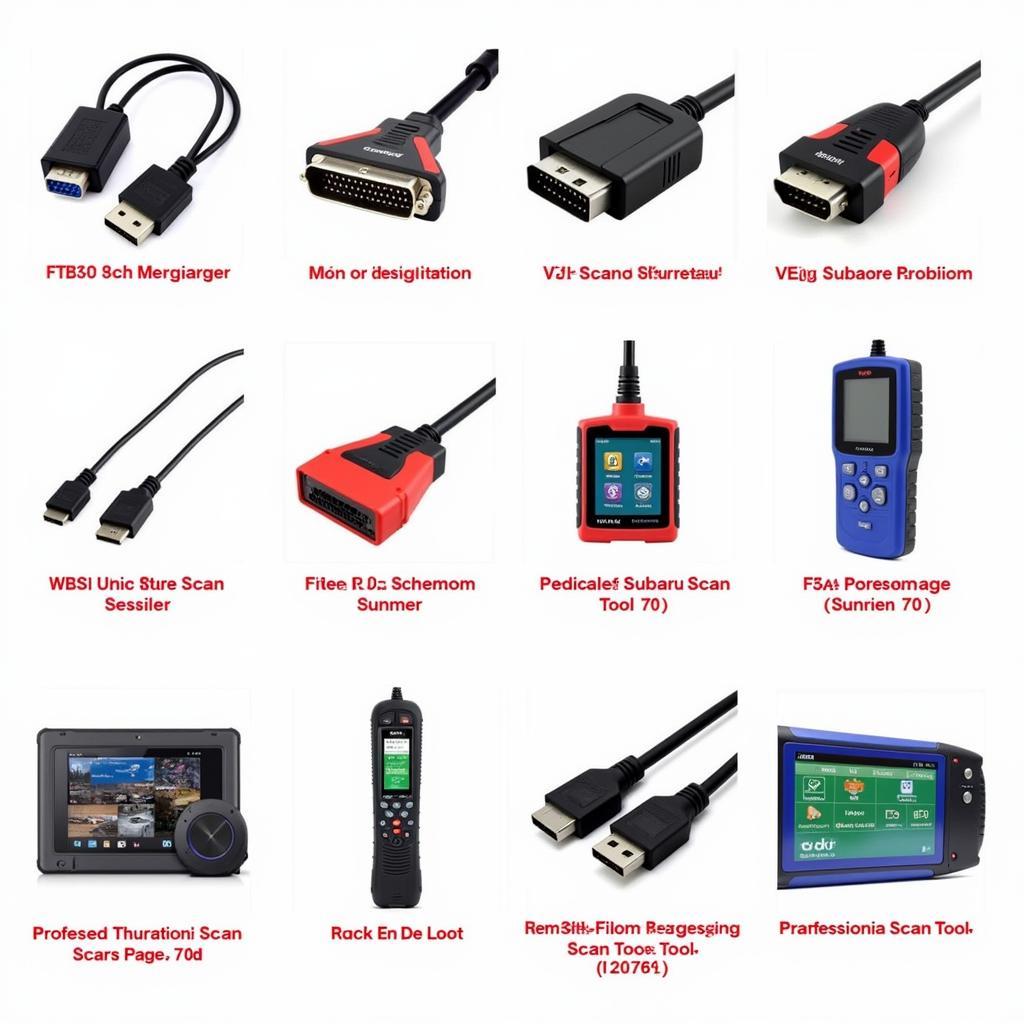 Various OBD-II Diagnostic Tools