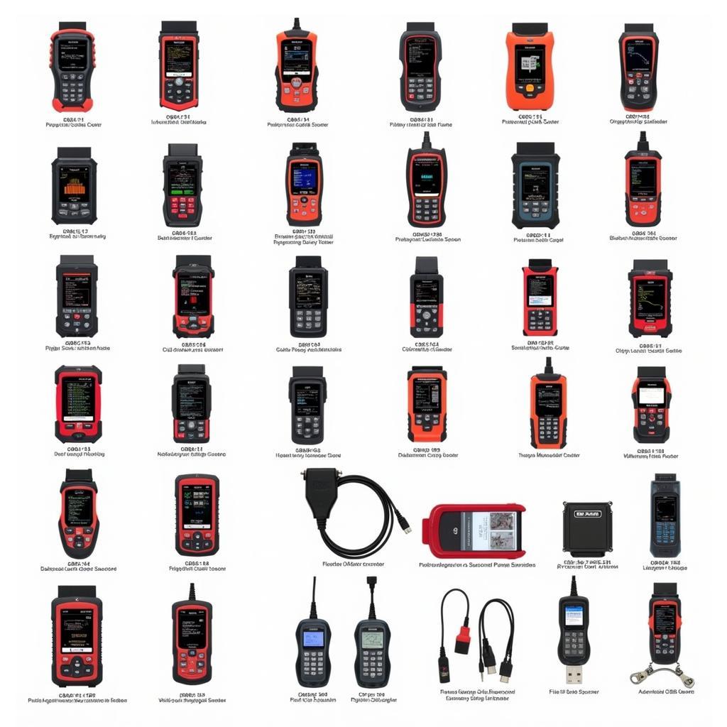 Various OBD2 Scanners