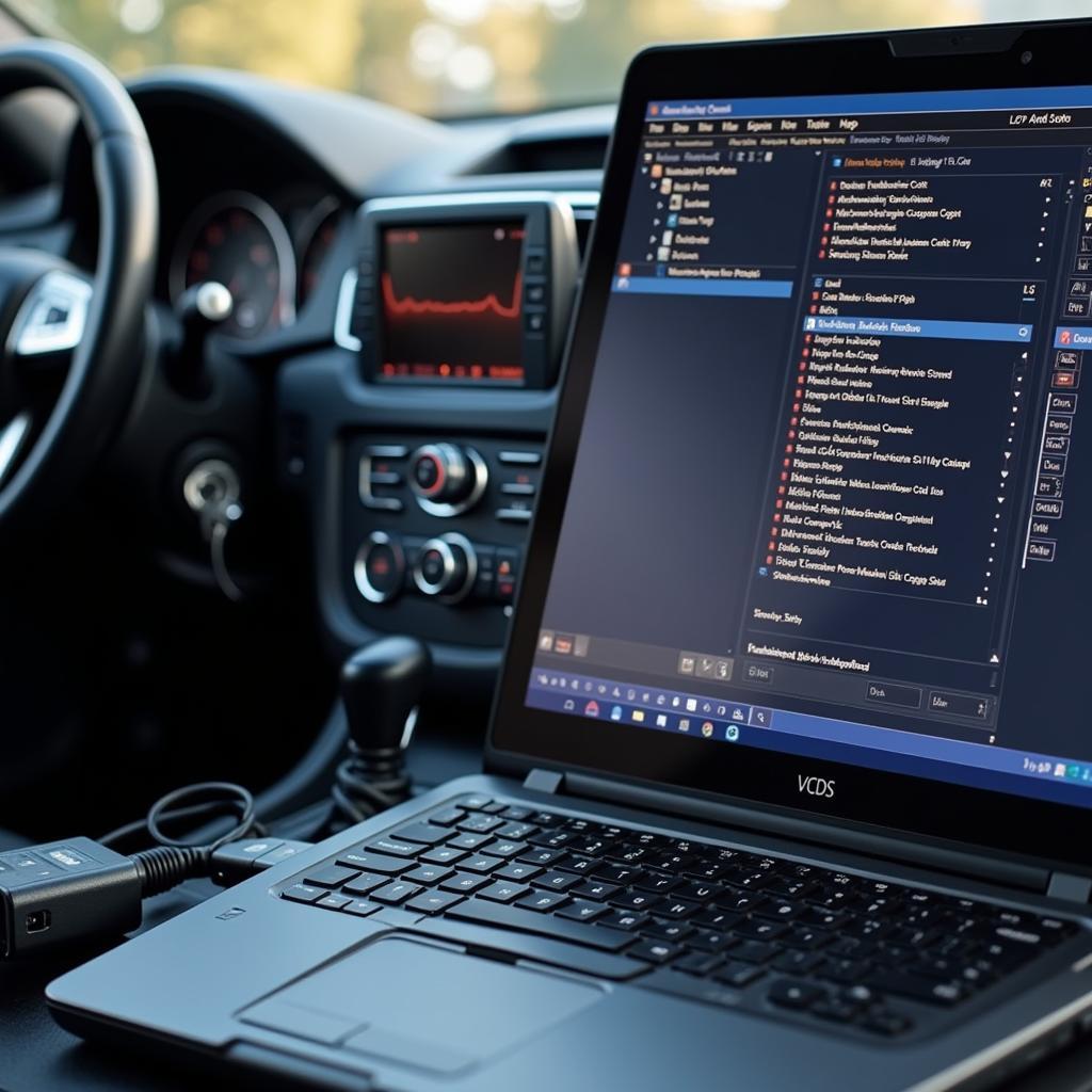 VCDS 12.12 RUS Connected to Vehicle