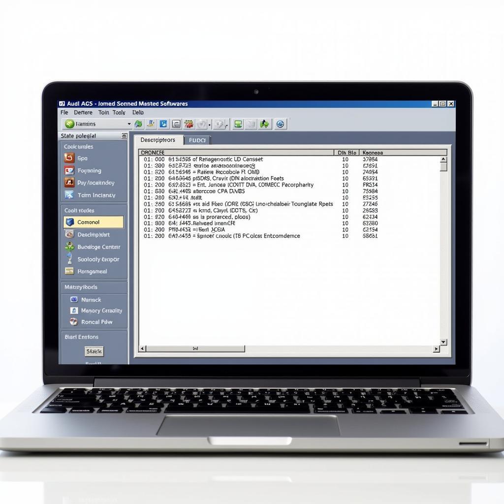 VCDS Software Displaying Fault Codes for an Audi A6