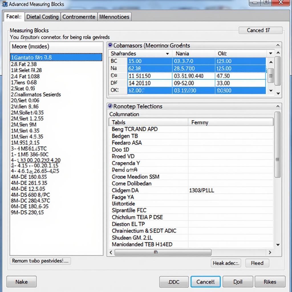 Accessing Advanced Measuring Blocks in VCDS 2019