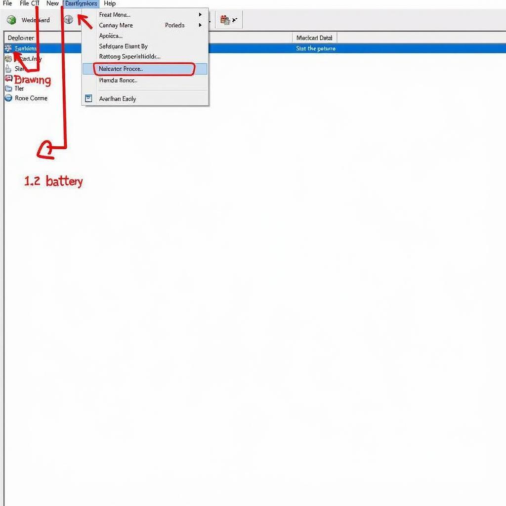 Accessing the Battery Module in VCDS