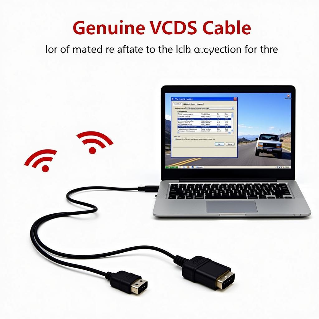 VCDS Cable and Laptop Setup for TPMS Disable