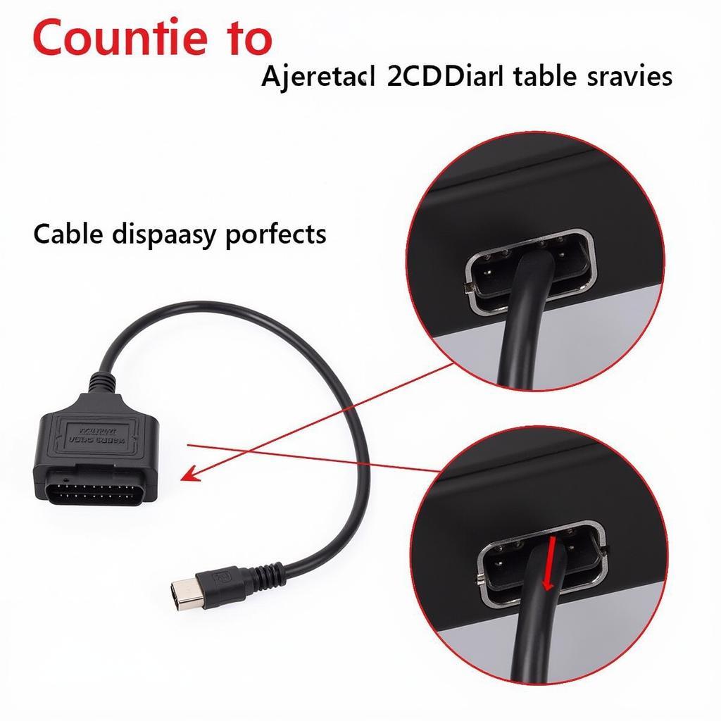 Connecting VCDS Cable to Car's OBD Port