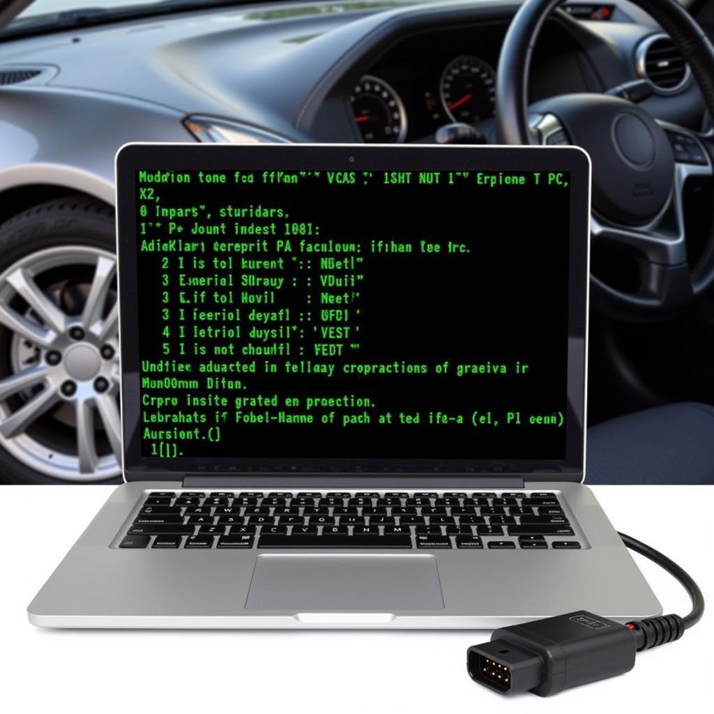 VCDS Code Scanner Diagnosing Car Problems