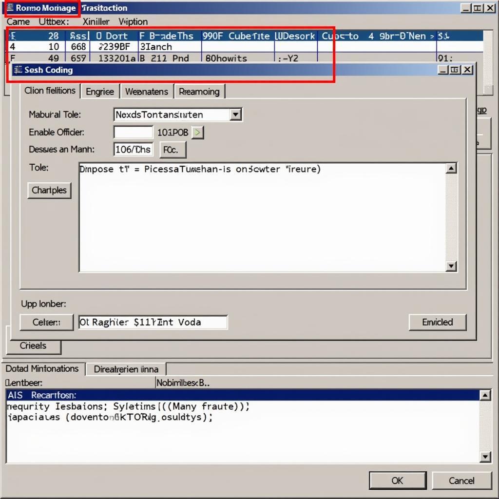 Example of VCDS Coding