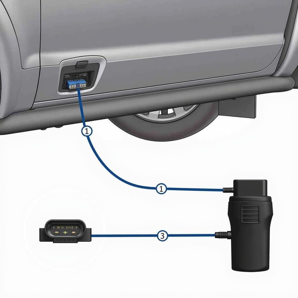 VCDS Connected to OBD2 Port