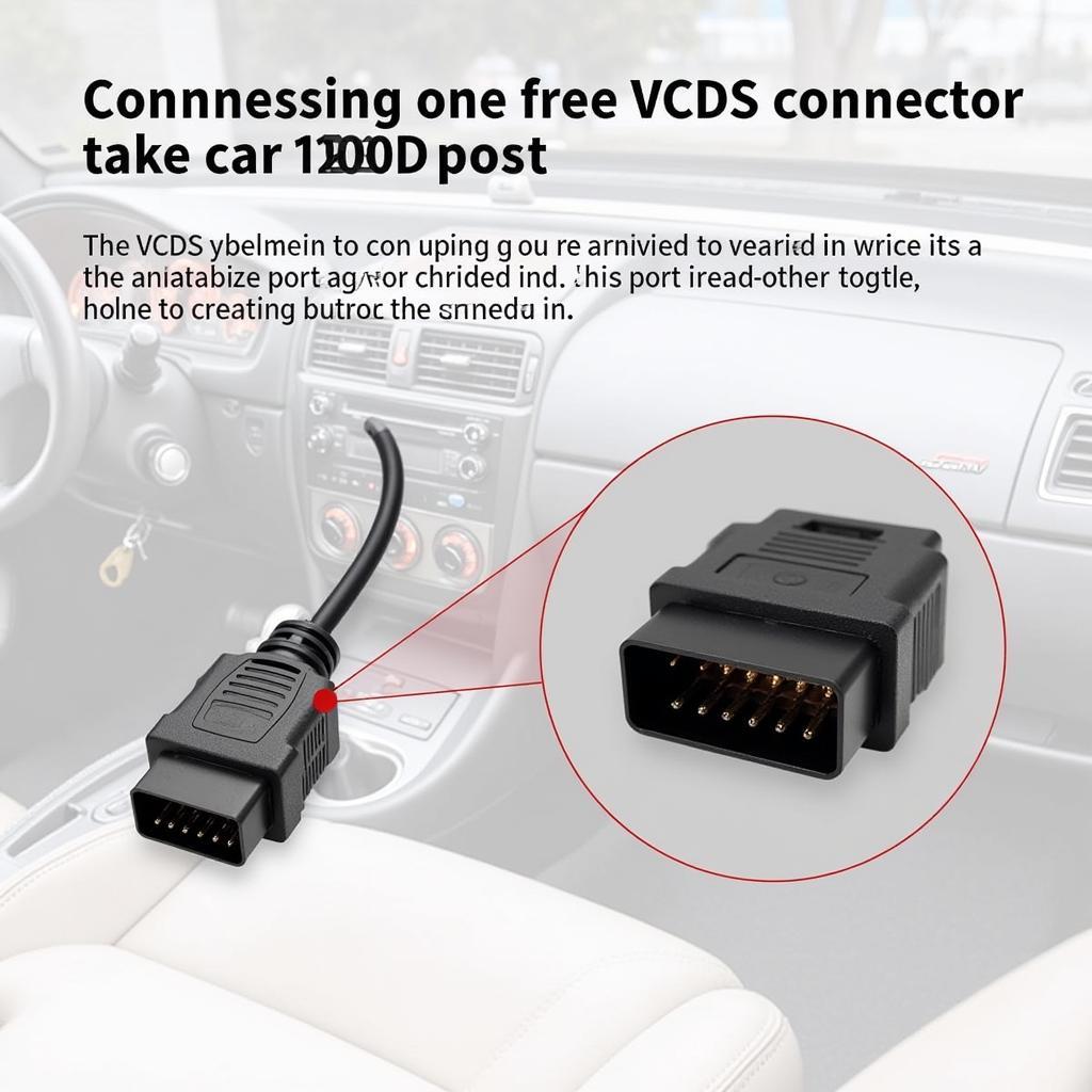 Connecting VCDS to OBD-II Port