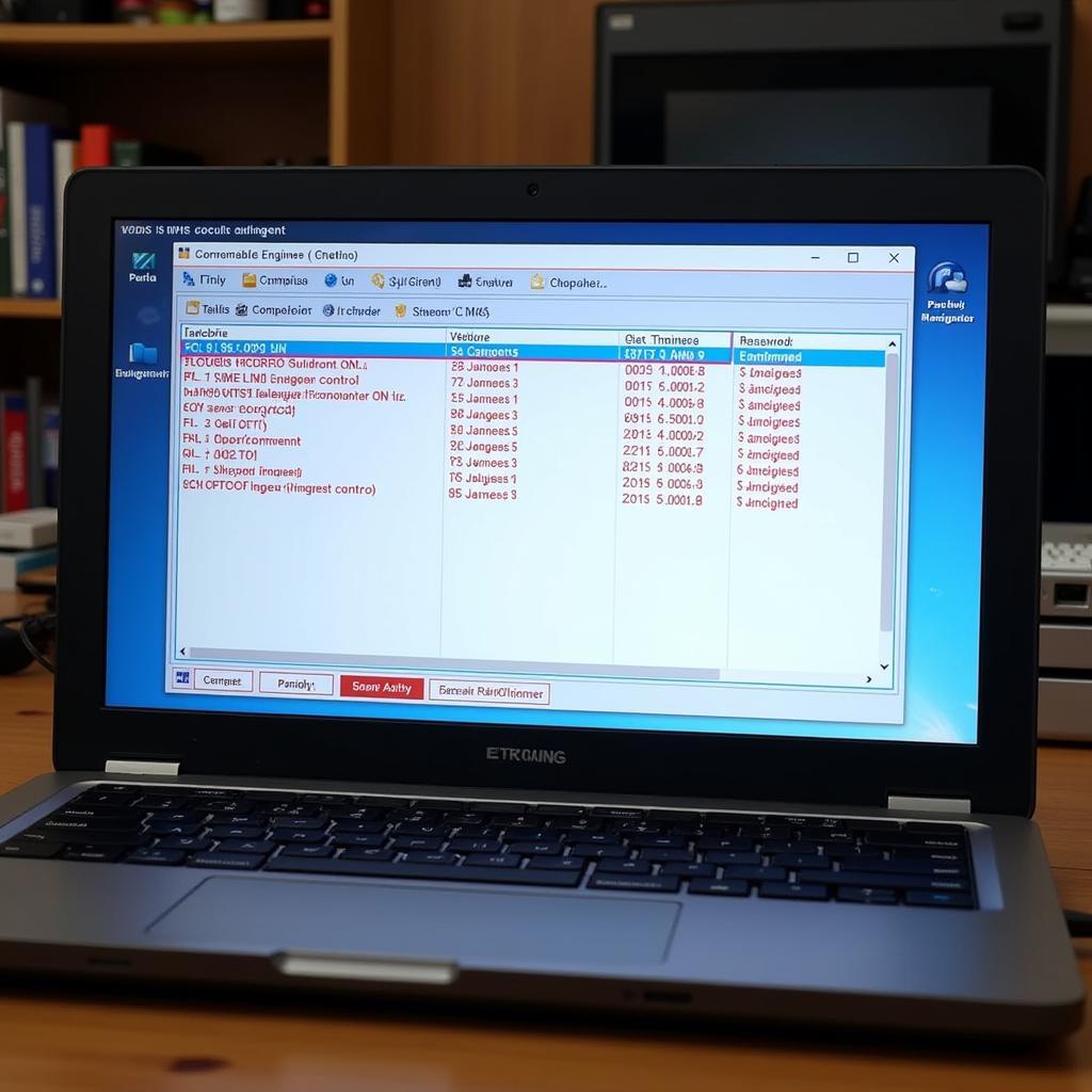 Example of a VCDS Fault Code Display