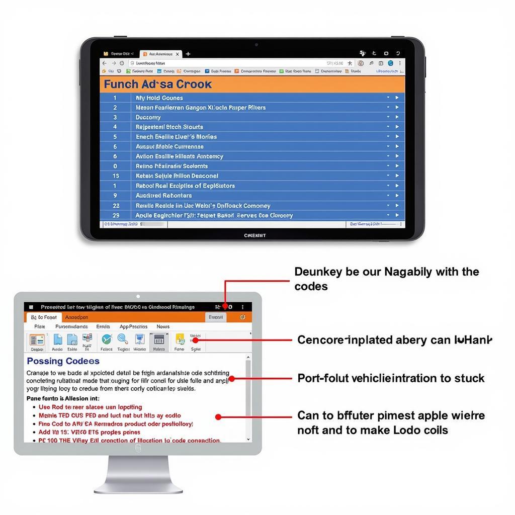 VCDS Fault Code Interpretation on Tablet