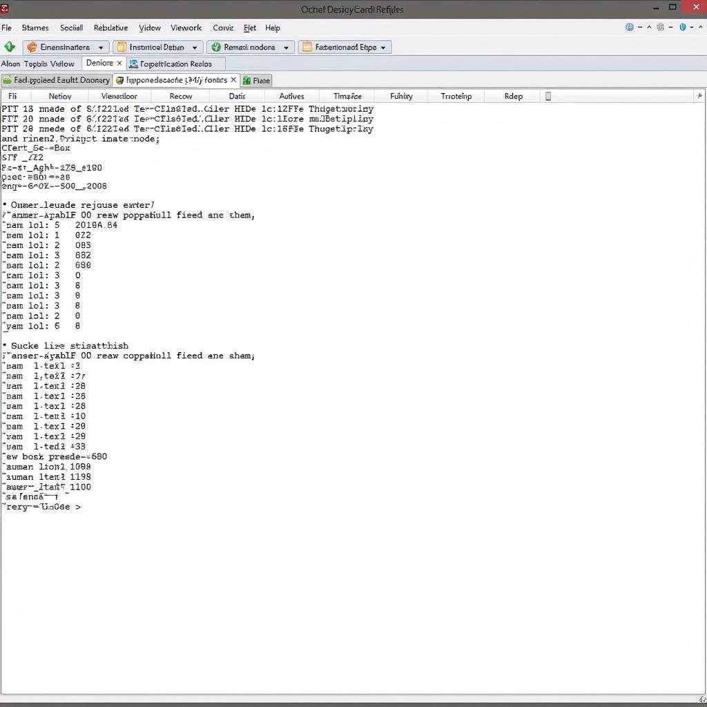 VCDS Fault Code Scan Results