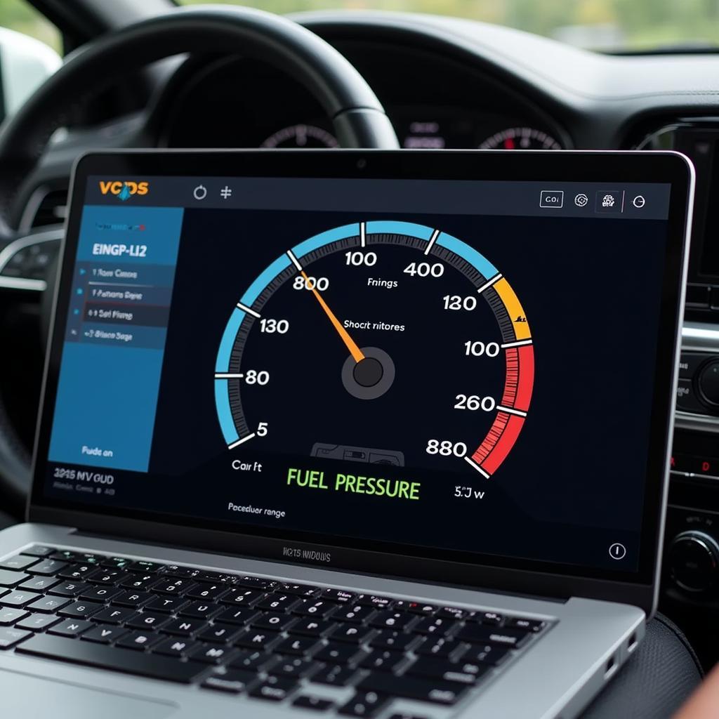 VCDS Fuel Pressure Gauge Reading