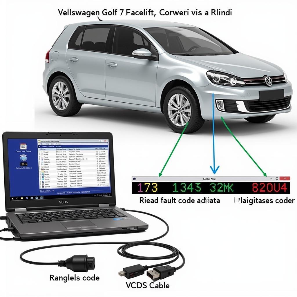 VCDS Diagnostics on Golf 7 Facelift